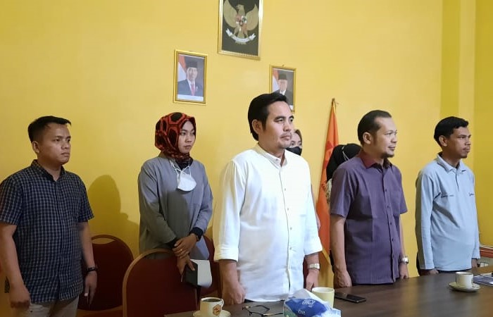 Bawaslu PALI Ikut Kegiatan Peluncuran Meja Bantuan Pemantau Pemilu Tahun 2024 Secara Nasional