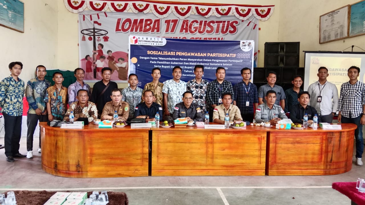 Bawaslu PALI Ajak Masyarkat Terlibat Aktif Dalam Pengawasan Pilkada 2024