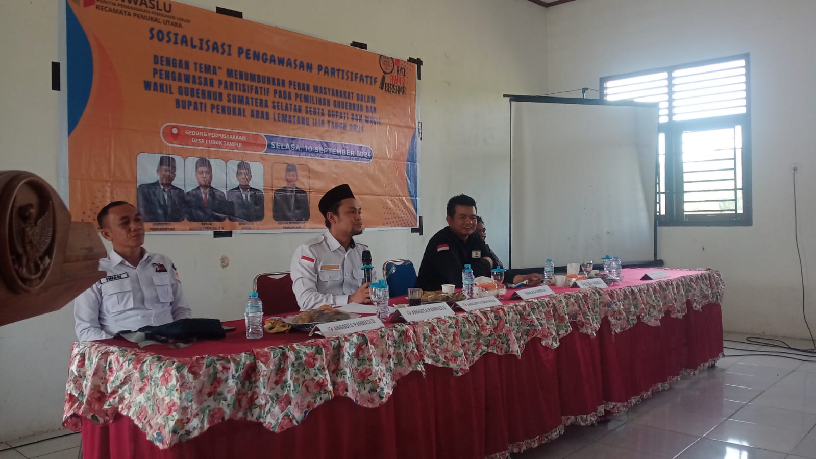 Bawaslu PALI Tumbuhkan Partisipatif Masyarakat Pengawasan Pilkada Serentak Tahun 2024