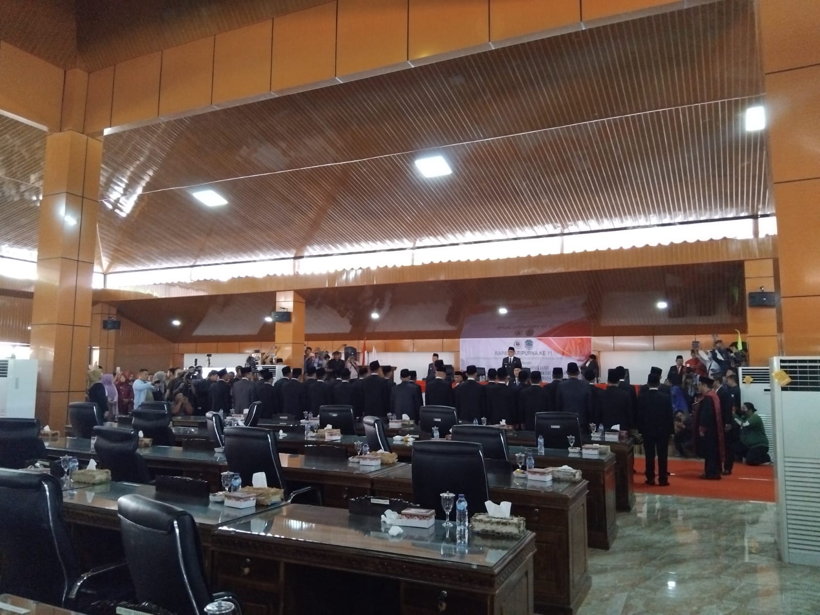 Bawaslu PALI Hadiri Pelantikan Anggota DPRD PALI