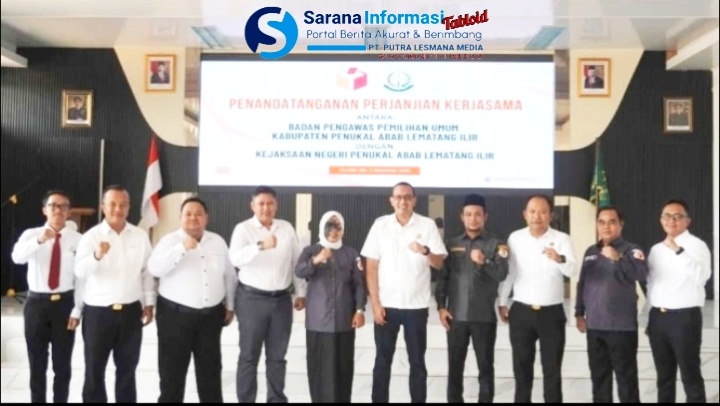 Meneguhkan Sinergi Demi Pilkada yang Berintegritas, Bawaslu Tandatangani Nota Kesepahaman Dengan Kejati Sumsel