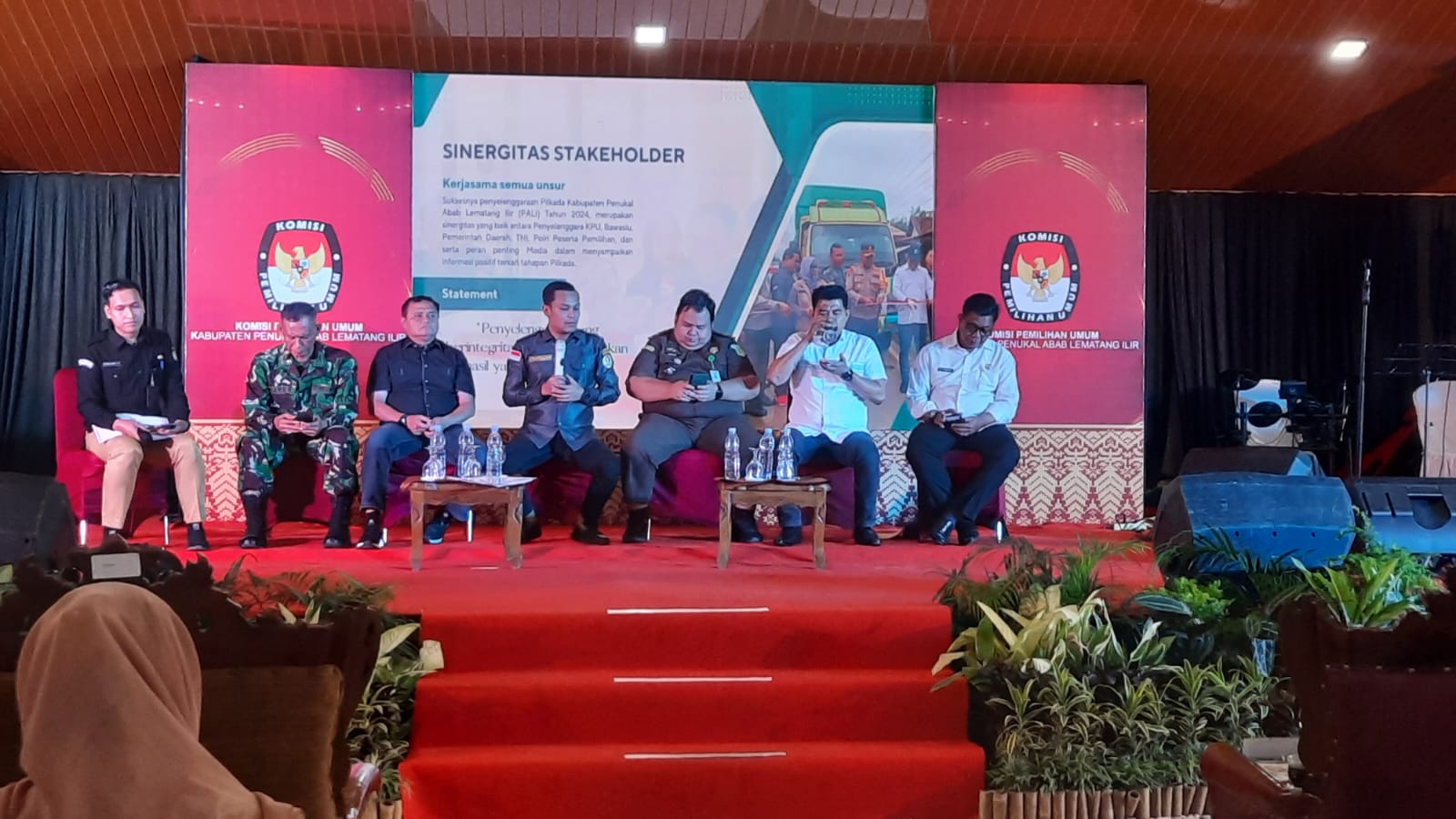 Bawaslu Kabupaten PALI Hadiri Evaluasi Pelaksanaan Pemilihan Gubernur dan wakil gubernur Sumatera Selatan Serta Bupati dan wakil bupati Penukal Abab Lematang Ilir Tahun 2024