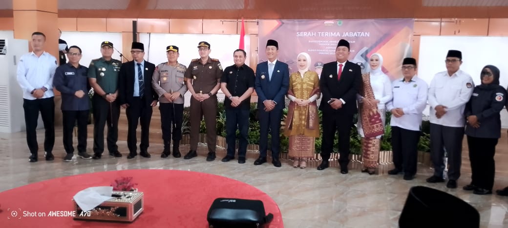 Bawaslu OKI Hadiri Sertijab Bupati dan Wakil Bupati PALI, Dukung Sinergi dengan Pemkab PALI