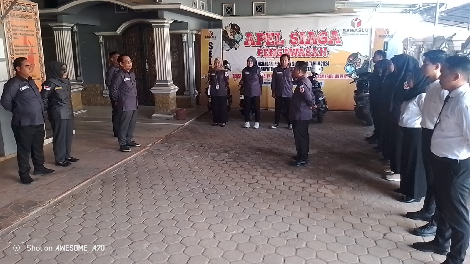 Anggota Bawaslu Kabupaten PALIPimpin Upacara Memperingati Hari Lahir Pancasila