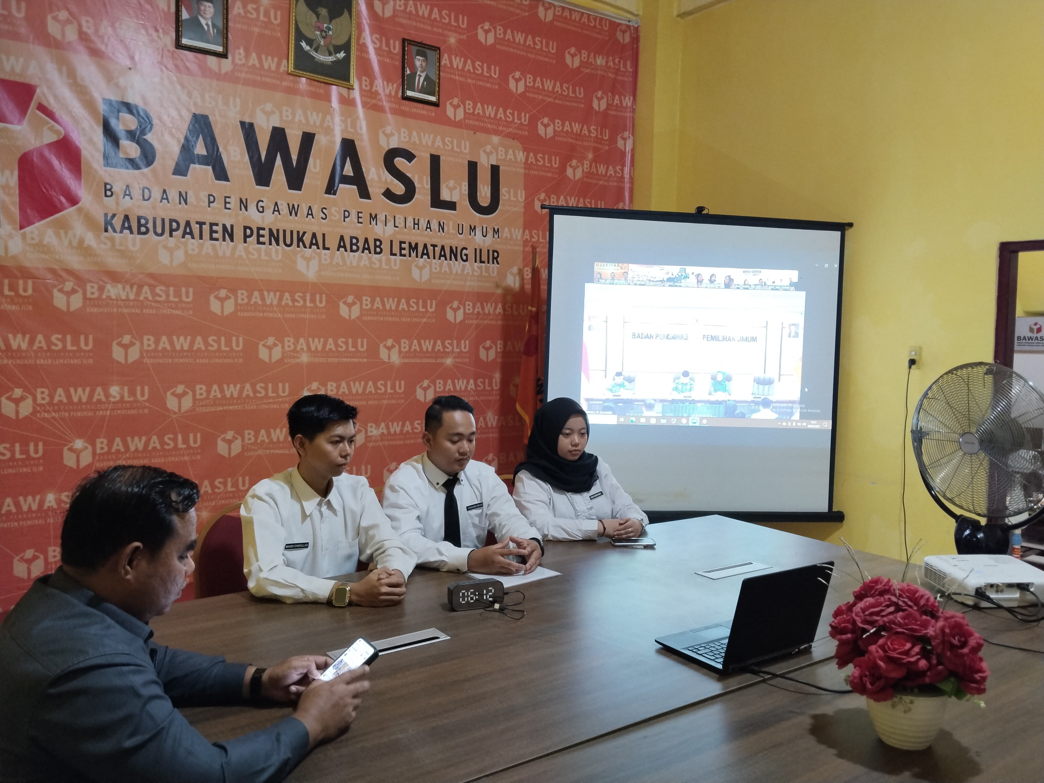 Tiga CPNS Bawaslu Resmi Bergabung, Bawaslu PALI Tekankan Integritas, Profesionalitas, dan Loyalitas 