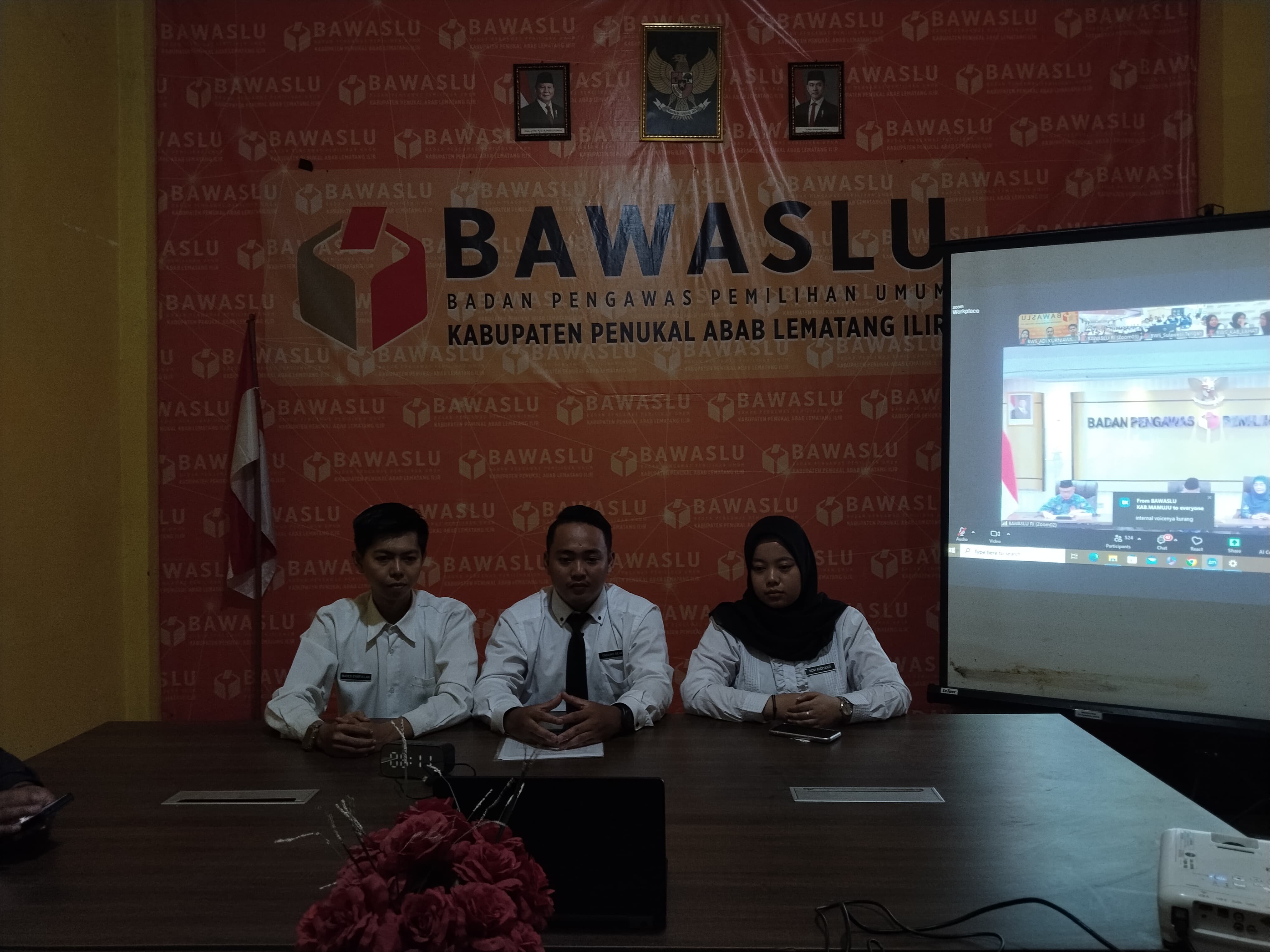 Teguhkan Komitmen Awal, CPNS Bawaslu Kabupaten PALI Terima Arahan dan SK dari Pimpinan RI