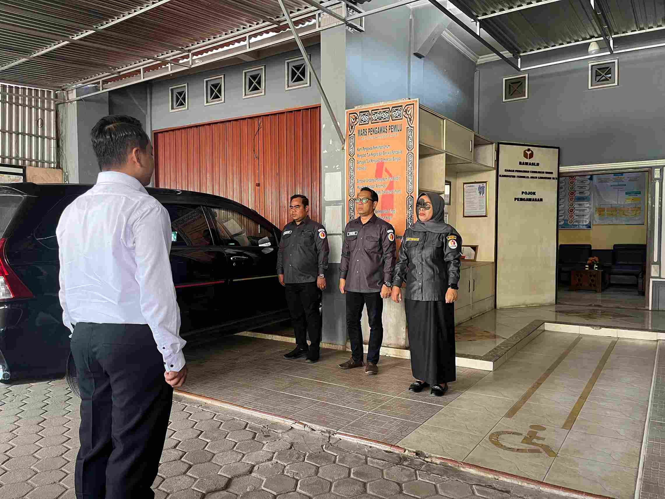 Rutinitas Apel Pagi , Ketua Bawaslu PALI Pertegas Pengawasan PDPB ( Pemutakhiran data pemilihan berkelanjutan)