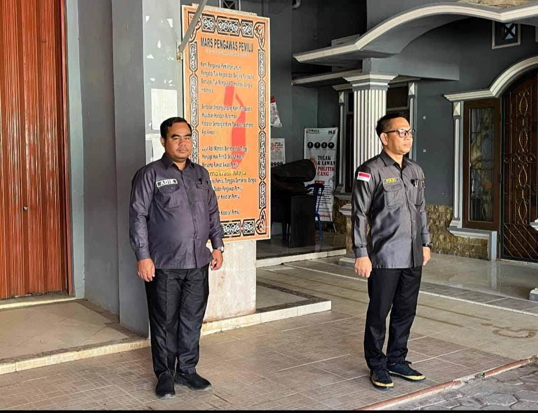 PERKUAT STRATEGI, BAWASLU PALI BAHAS PENGAWASAN PDPB DALAM APEL PAGI 
