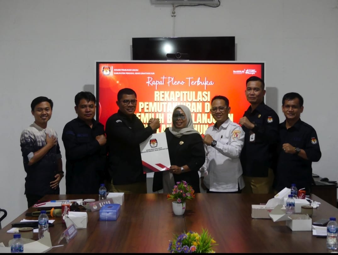 Data Pemilih Diperbarui, Bawaslu PALI Kawal Pleno Terbuka KPU PALI