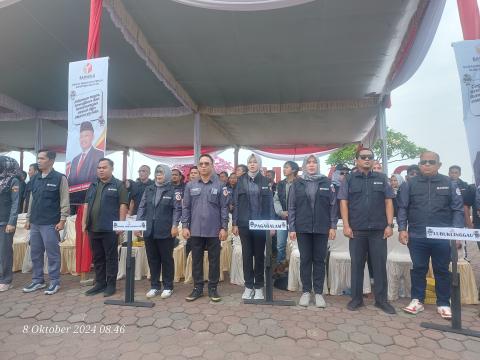 Ketua dan Anggota Bawaslu PALI Serta Panwascam