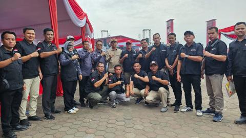 Ketua dan Anggota Bawaslu PALI Serta Panwascam