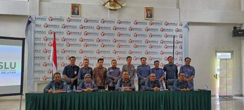 Anggota dan Koordinator Sekretariat Bawaslu Kabupaten PALI Hadiri Kegiatan Persiapan PHPU. 