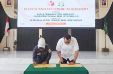 poto tanda tangan 