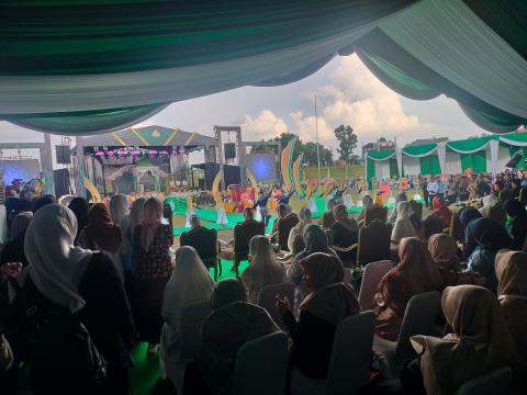 Bawaslu PALI Hadiri Undangang Pembukaan  STQH XXVIII Tingkat Provinsi Sumsel di Kabupaten PALI
