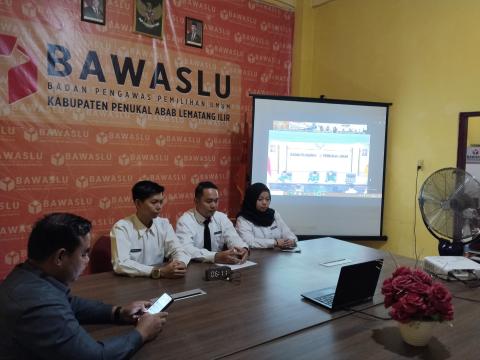 Teguhkan Komitmen Awal, CPNS Bawaslu Kabupaten PALI Terima Arahan dan SK dari Pimpinan RI