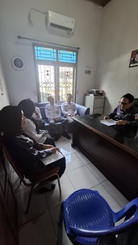 Bawaslu PALI : Lakukan Koordinasi Penyusunan PDPB dengan KPU PALI