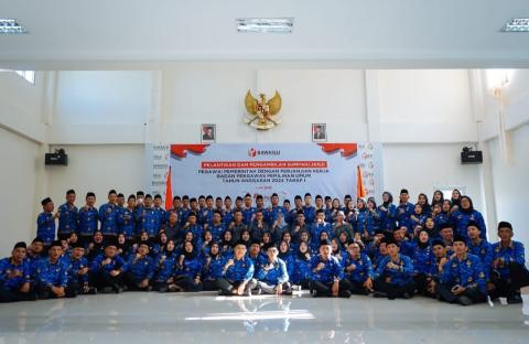 Bawaslu PALI bersama Bawaslu se Provinsi Sumatera Selatan  Hadiri Pelantikan Nasional PPPK Tahap I Tahun 2024 Secara Virtual
