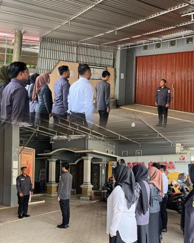 Bawaslu PALI : Gelar Apel pagi di Sekretariat Bawaslu PALI