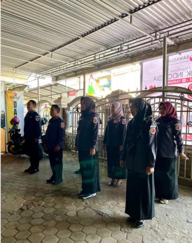 Bawaslu PALI : Gelar Apel pagi di Sekretariat Bawaslu PALI