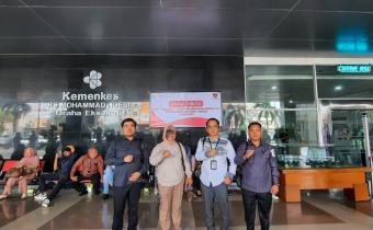 Hari ke 2 Pimpinan Bawaslu PALI Awasi Pemeriksaan Kesehatan Bapaslon Asgianto - Iwan Tuaji