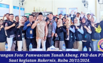 Bawaslu PALI Melalui Panwascam Tanah Abang Adakan RAKERNIS Memperkuat Pengawasan Pilkada 2024