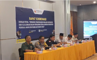 Jaga Netralitas ASN Bawaslu PALI Gelar Rapat Koordinasi.