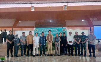 Bawaslu PALI Hadiri Pelantikan Pengurus PWI PALI 2025-2028 