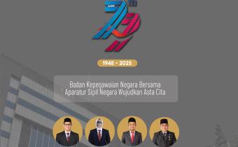 Bawaslu PALI, Mengucapkan Selamat Ulang tahun BKN ke-77 