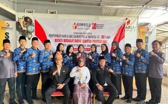 Bawaslu Kabupaten PALI Gelar Upacara RI Ke - 80 Tahun 