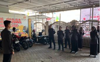 Bawaslu PALI : Gelar Apel pagi di Sekretariat Bawaslu PALI